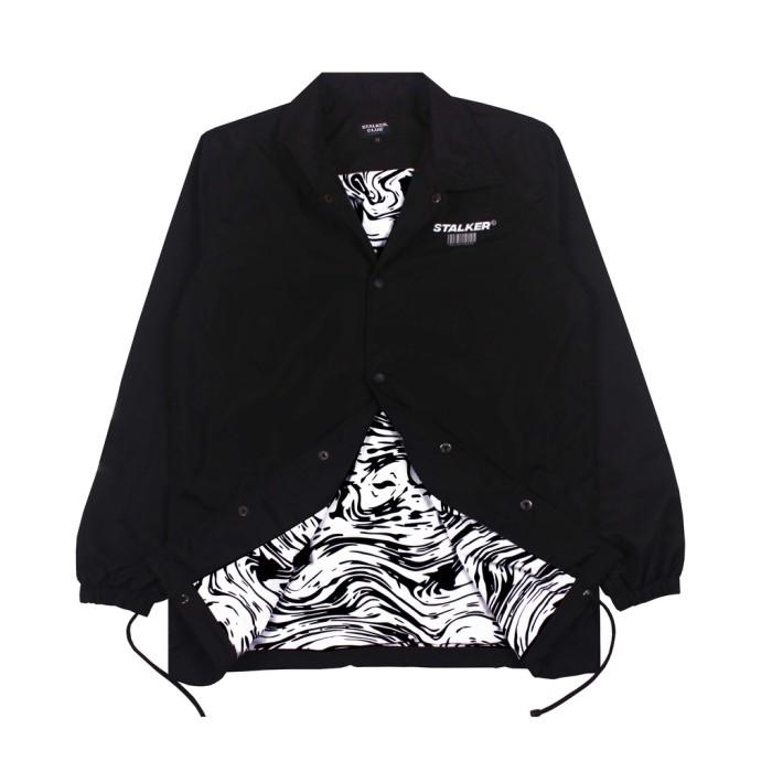 STALKER - JAKET COACH THERE NO SUBSITITUTE HITAM