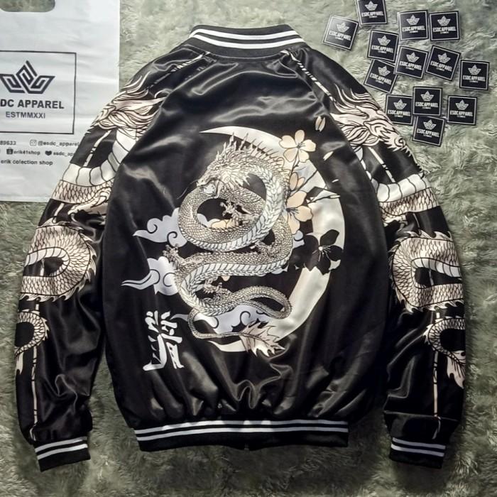 JAKET SUKAJAN JEPANG YAKUZA DRAGON NAGA RYUJIN RONIN TORA KOI