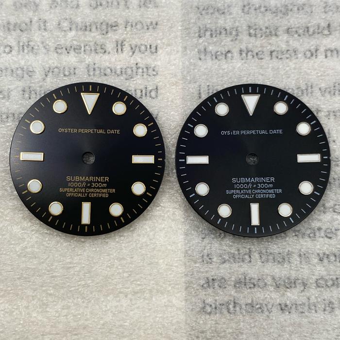 Seiko Mod No Date Submariner Dial 28.5mm NH35