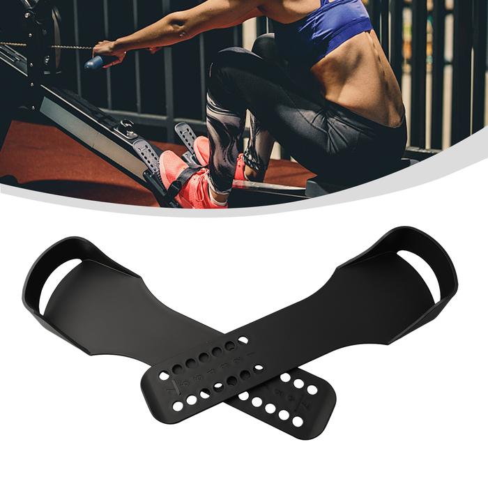 1Pair Rowing Machine Pedals Fitness Equipment Foot Pedal  GYM 35x7x5cm Rubber Outdoor Water Sports P