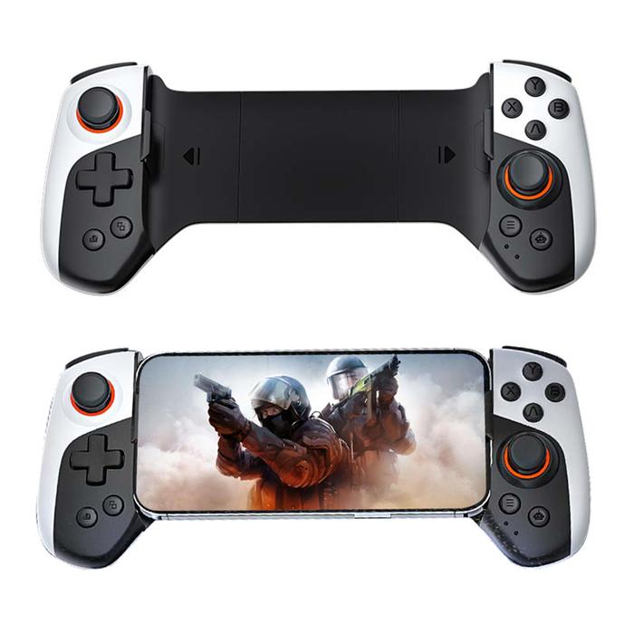 Mobile Phone Stretching Game Controller Bluetooth-Compatible5.3 Cell Phone Gamepad for iPhone 15/14/