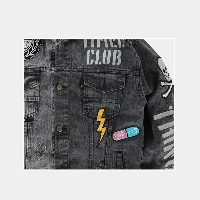 Memphisorigins - Jacket Denim Memphis Dead (Limited Edition) HAPPY SHOPPING DAN TERIMAKASIH .