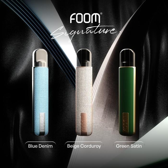 Fum Fom Foom x Signature Blue Denim / Beige Corduroy - Beige Corduroy HAPPY SHOPPING DAN TERIMAKASIH