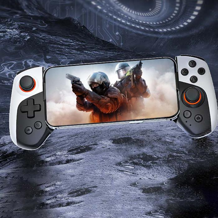 Cell Phone Gamepad Bluetooth-Compatible5.3 Turbo/Back Button/Vibration Phone Game Controller for And