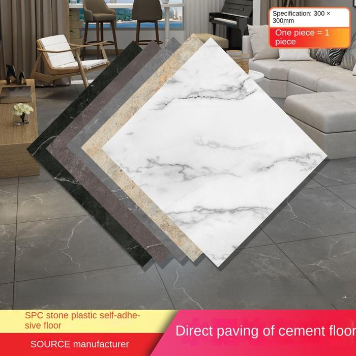 5PCS/10PCS 8510-8521 new home renovation PVC flooring household marble tiles stone plastic flooring