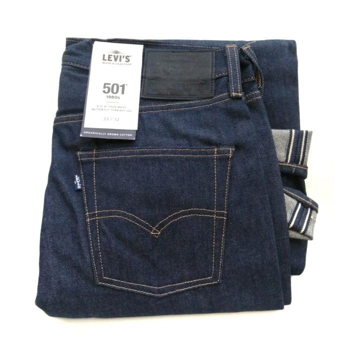 Levis Made & Crafted 501 Selvedge - Raw Denim HAPPY SHOPPING DAN TERIMAKASIH .