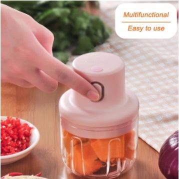 TITI Blender Mini Elektrik Portable Rechargerable Mini Chopper Mixer USB