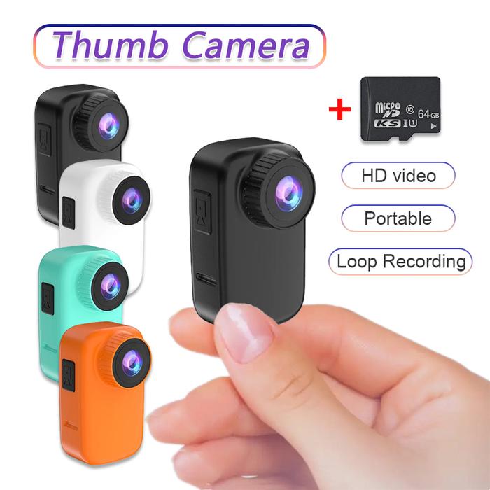 Action Thumb Camera 4K Anti-shake WIFI Wireless Remote Contro Helmet Cam Motorcycle Vlog Wide-angle 