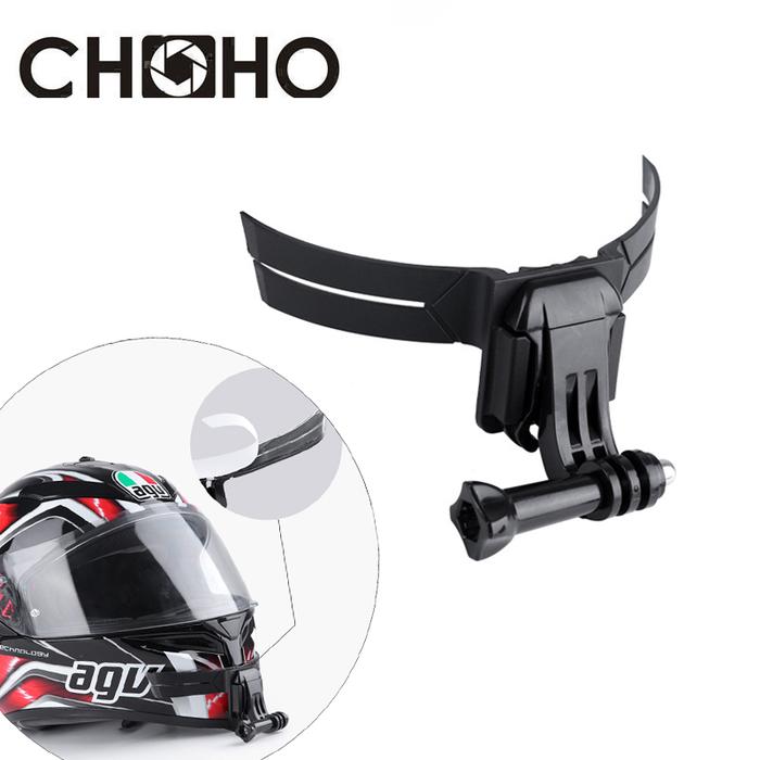 For Gopro 9 10 12 Accessories Adjustment Base Mount Riding Helmet Moto For Go Pro Hero xiaomi yi sjc