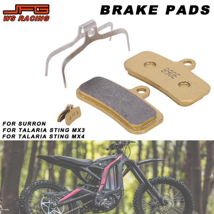 For Surron Original Disc Brake Pads Sintered Metal Brake Pad For Sur Ron Talaria Sting MX3 MX4 Light