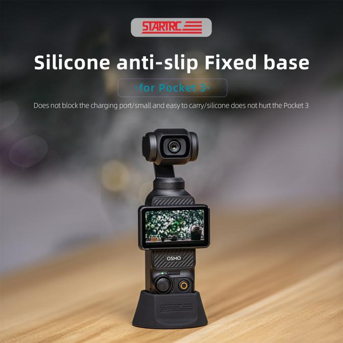 Camera Mount Portable Gimbal Stabilizer Action Camera Base Stand Brackets Compatible for DJI Pocket 