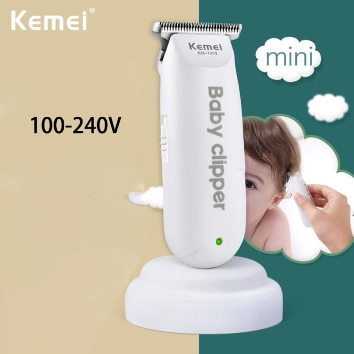 TITI Kemei Elektrik Baby Clipper Shaver Trimmer - KM-1319-Sumbawa Shop
