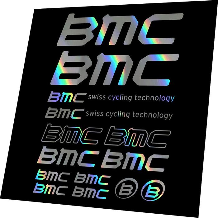 For BMC swiss cycling technology Bike Bicycle Frame Graphic Decals Stickers Set Vinyl / CHOOSE COLO
