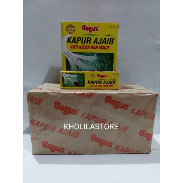 Bagus Kapur Ajaib Anti Kecoa dan Semut 3,5g isi 12 pcs