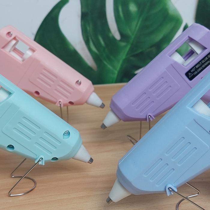 Zumoo Alat Lem Tembak Kecil / Glue Gun Macaron Imut