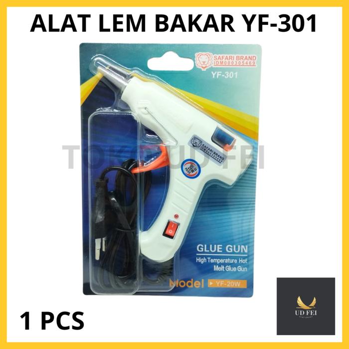 (1 PCS) alat lem Bakar/ Alat lem bakar Safari/ Glue Gun/ Alat lem Bakar YF-301