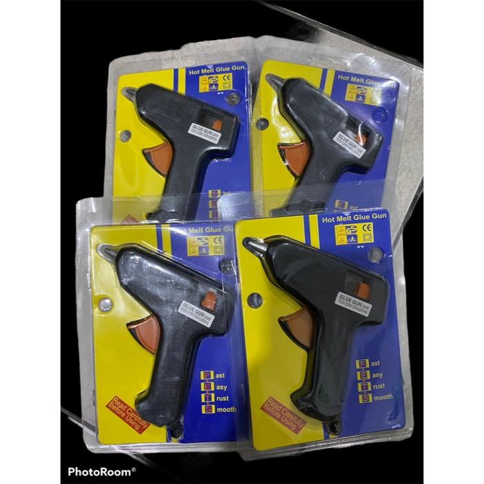 LEM TEMBAK MINI - ALAT TEMBAK LEM LILIN - GLUE GUN HOT MELT - ALAT LEM TEMBAK SERBAGUNA