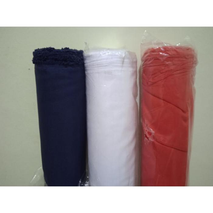 kain furing asahi APL / kain lapisan celana / kain furing putih merah biru hitam