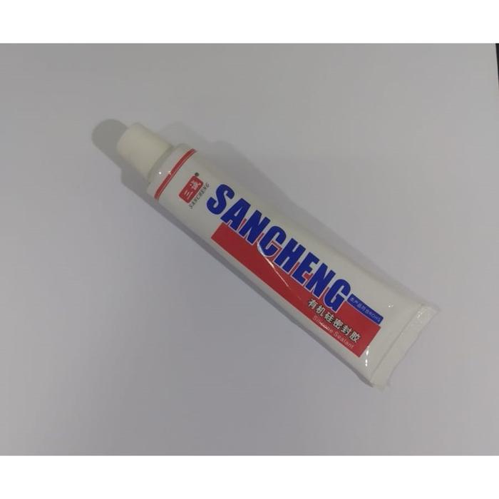 Lem Silikon Untuk Keramik, Lem Untuk Pembatas Air Kamar Mandi Washtafel 60 ml LemSealent Lem Nat