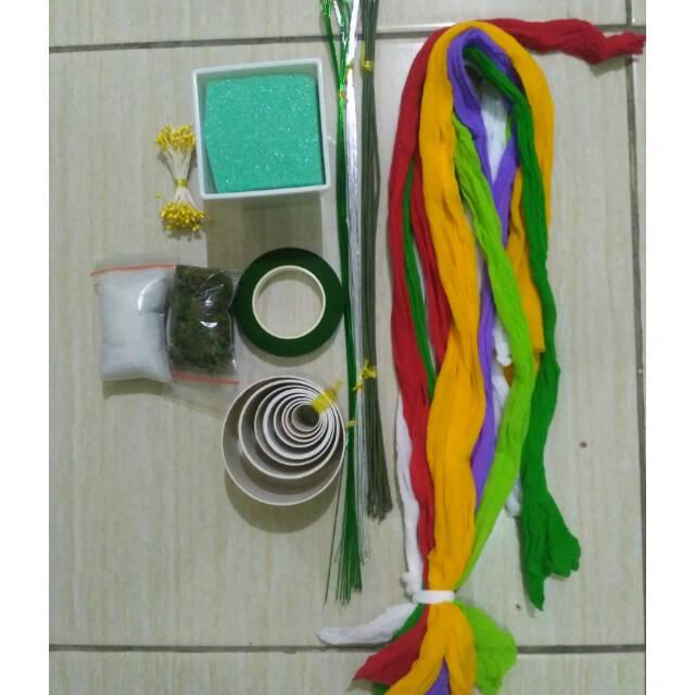 KUY!! Paket Mini Bahan Bunga Stocking