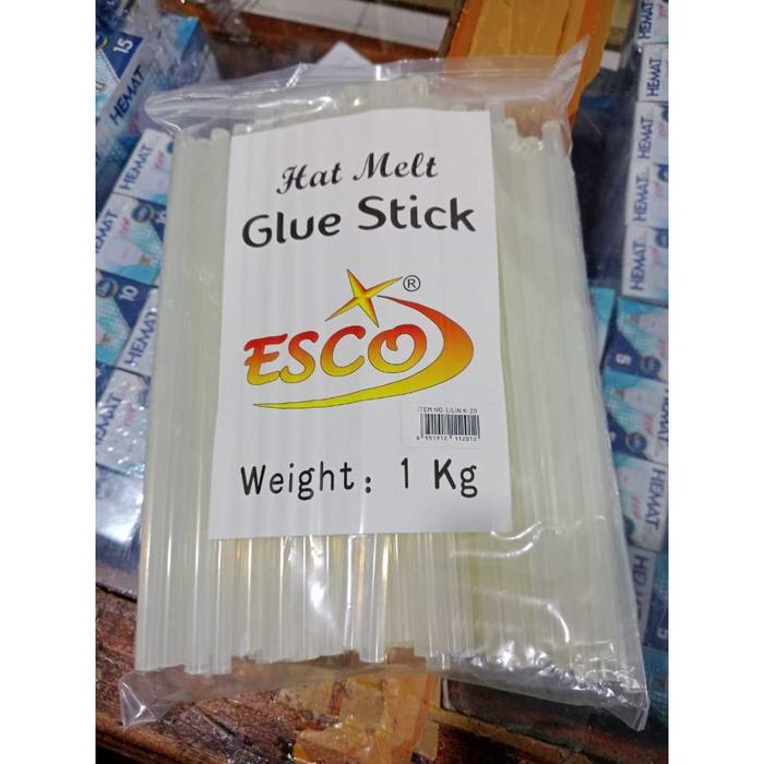 Lem Bakar Lilin / Lem Tembak Lilin Kecil & Besar 1pack