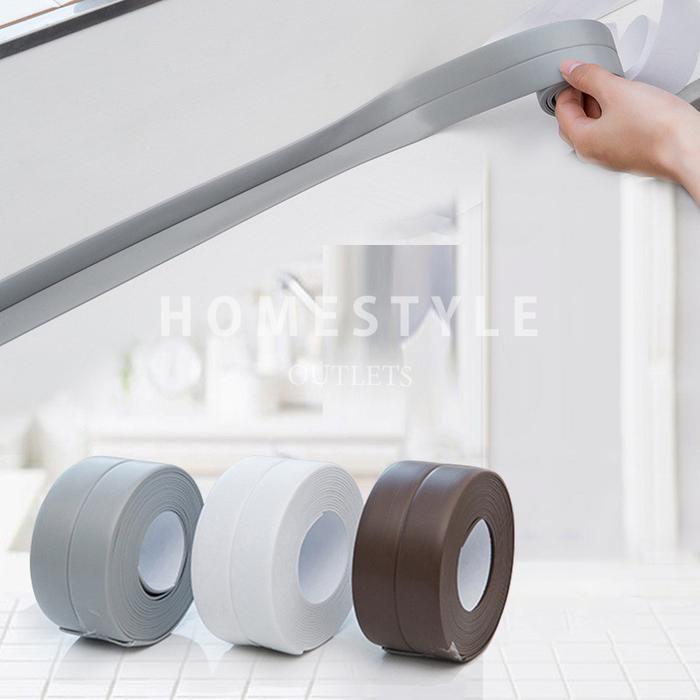 Seal Tape Protection Penutup Celah Siku Wastafel / Seal Tape Protection / Karet Pengaman Serbaguna