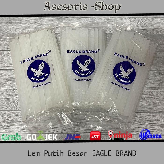 Isi Lem Tembak Putih EAGLE Brand | Lem Putih KECIL merk EAGLE | Lem Putih BESAR merk EAGLE 1KG
