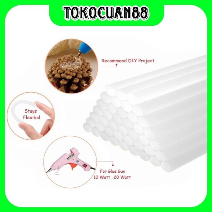 Refil Lem Bakar / Refil Glue Gun / Lem bakar / Lem Tembak Kecil / Lem Tembak Besar 27 cm/ Refil Lem 