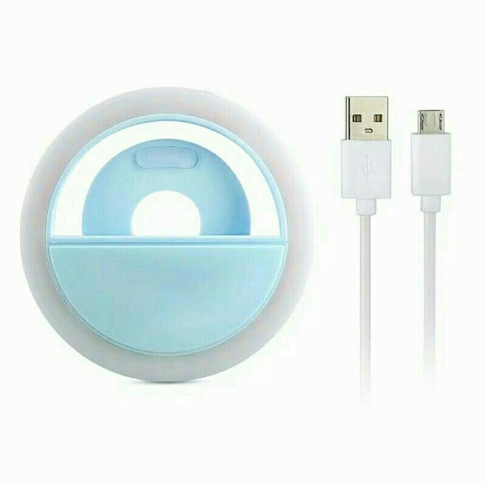 RING LIGHT SELFIE LED/LAMPU SELFIE BULATT UNTUK KAMERA HP FLASH