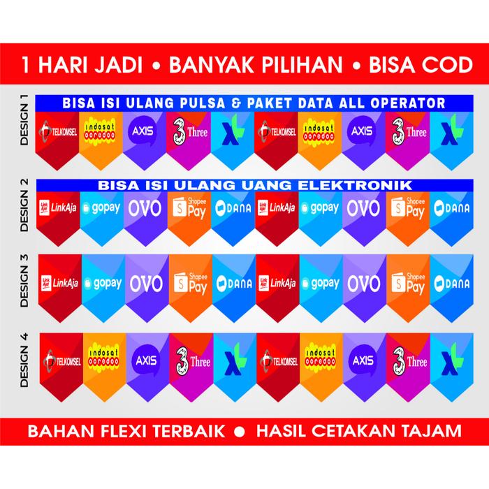 SPANDUK RUMBAI HIASAN RENDA KONTER, BRILINK,AGEN DLL