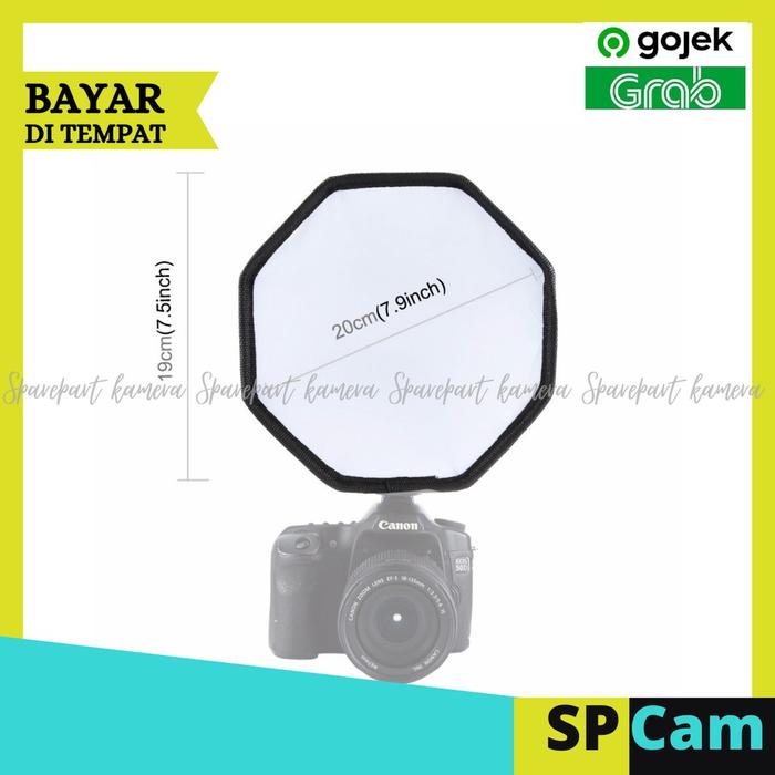 Octagon Universal Mini Softbox Soft box Flash Diffuser Kamera