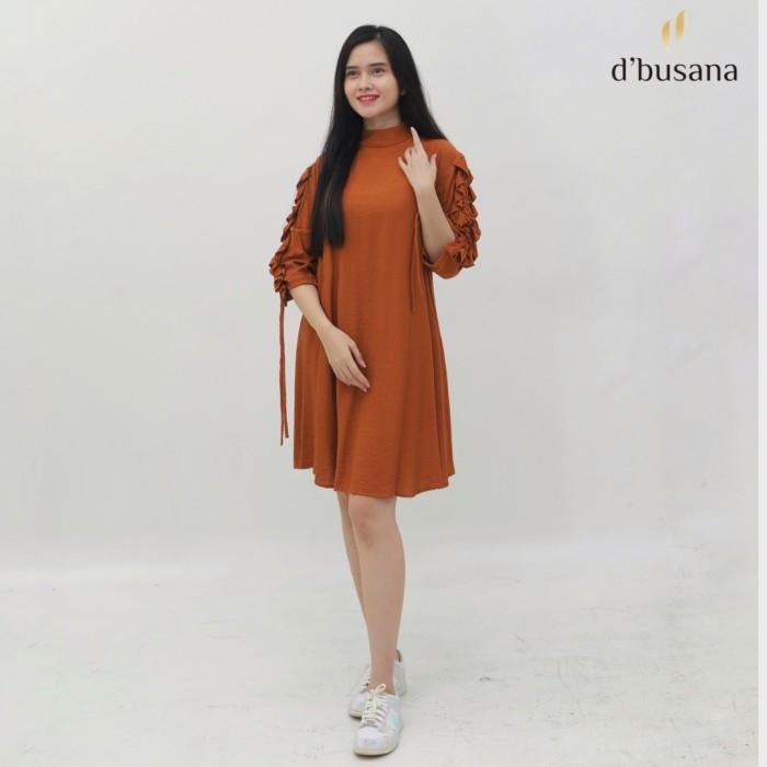 D'BUSANA "Zora" Atasan Tunik Wanita Polo Linen