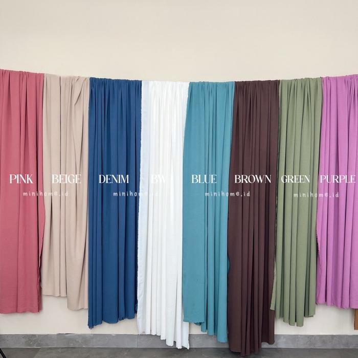 [MINIHOME] NUNO Backdrop Kain Foto Produk Katalog Baju Background Aesthetic Alas Foto Set Kain Polos