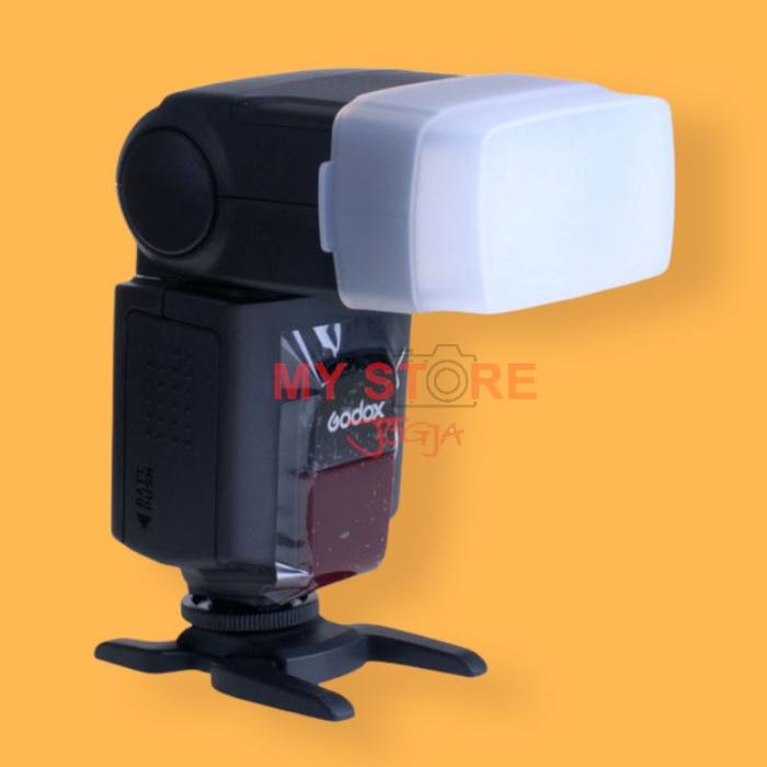 Omni Camera Flash Bounce Diffuser Speedlite External Godox TT520 TT520II TT600 TT560 TT560II V850 V8