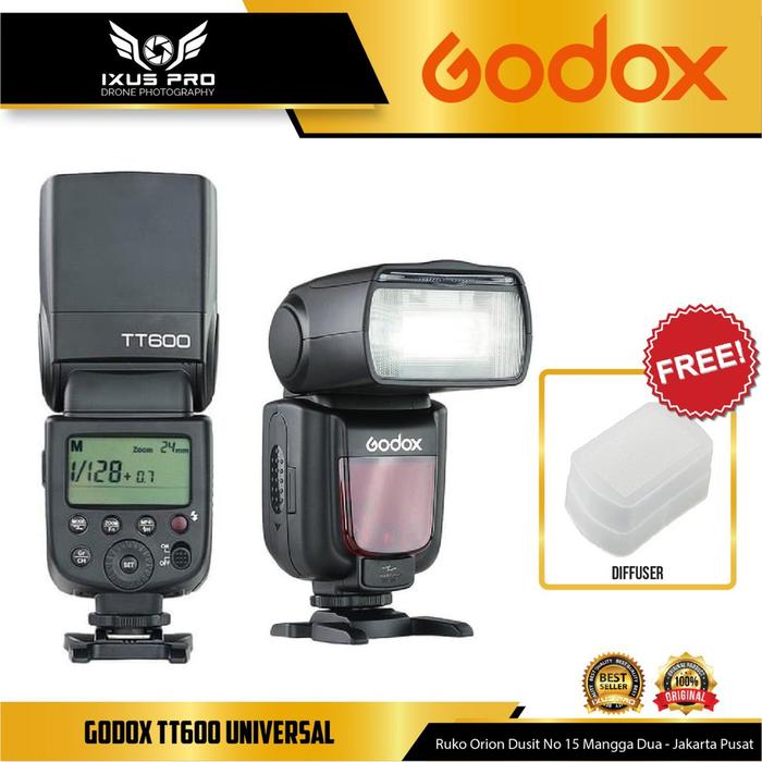 FLASH GODOX TT600 UNIVERSAL PAKET DIFFUSER PUTIH
