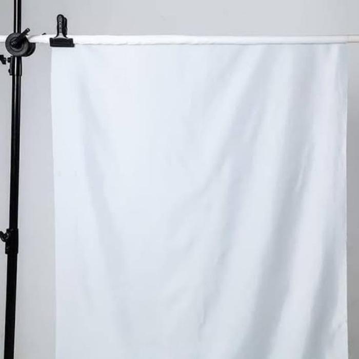 Background Foto Backdrop Foto | Kain Putih Background Perlengkapan Studio Foto