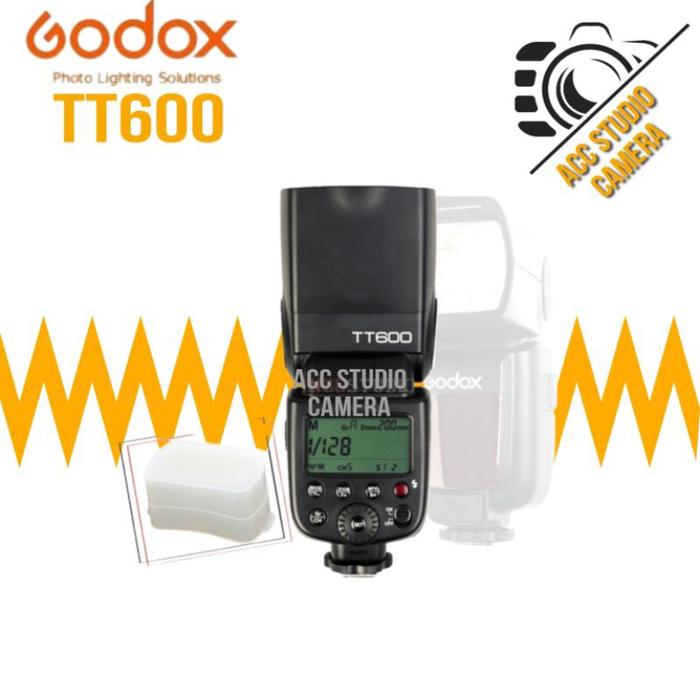 Flash Universal Godox TT600 Flash Speedlite free Diffuser