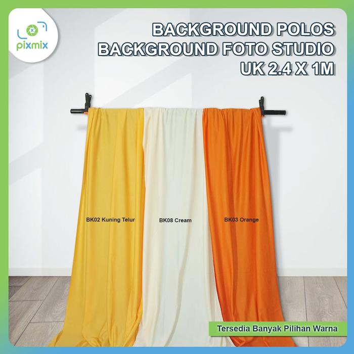 Background Kain Polos / background foto studio - 2.4 x 1 Meter