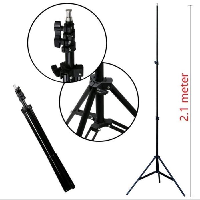 Tripod hp 2 Meter/ Tripod Hp 2M Free Holder U - Tripod Kamera Free Holder U Tripod 2.1m 2.1 m For Ri