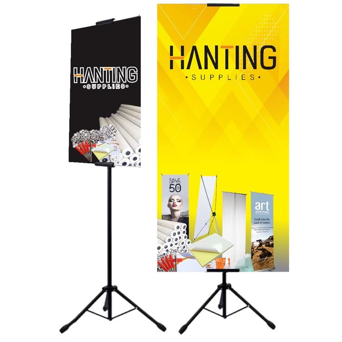 Tripod Banner 2 side / Standing Board / Tiang Banner 2 sisi