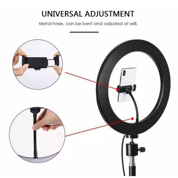 Lampu LED RINGLIGHT 26 CM / 10 INCHI /Lampu makeup / Lampu Selfie