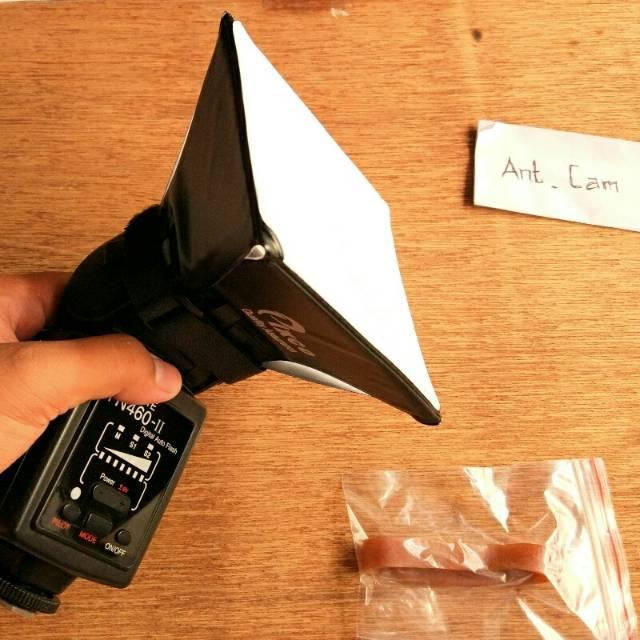 diffuser universal untuk smua flash studio yongnuo godox Nissin tronic viltrox speedlite canon nikon