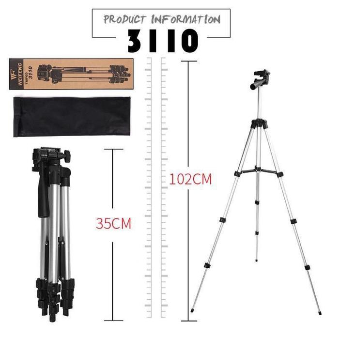 RINGLIGHT 26CM + TRIPOD 1 METER HOLDER U
