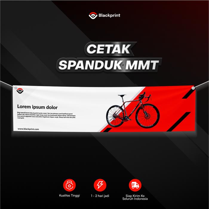 Cetak Banner / MMT / Spanduk Murah - Flexi 280 - 340