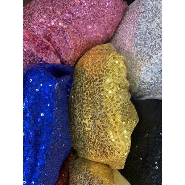 Kain Sequin Seribu Payet Backdrop Foto