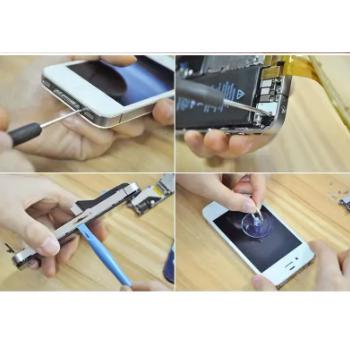 Obeng Pinset Set Reparasi Service Pembuka Smartphone Hp Iphone X XR XS 8 7 6S 11 12 13 14 Laptop Kom