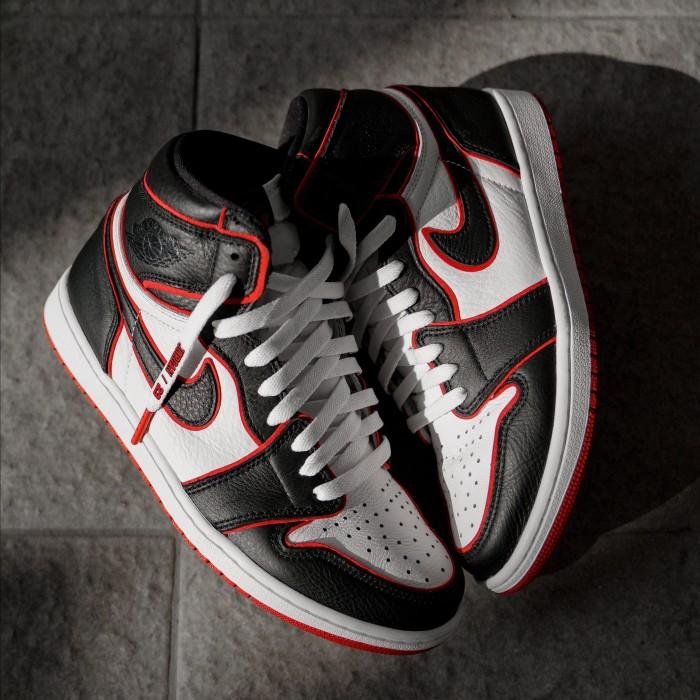 LAST DANCE LACES ( JORDAN / 23 ) AWAY WHITE (PLASTIC TIP) TALI SEPATU