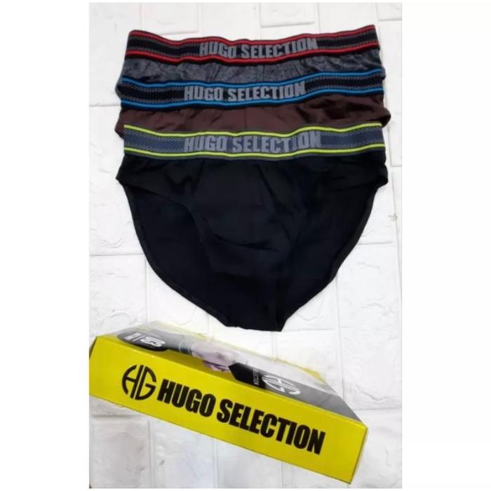 [1kotak] CD HUGO SELECTION || CELANA DALAM HUGO SELECTION ORI || CELANA DALAM PRIA