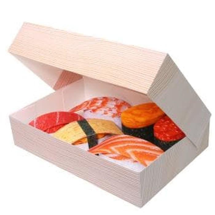 DIY Papercraft Replika Makanan Sushi Paket