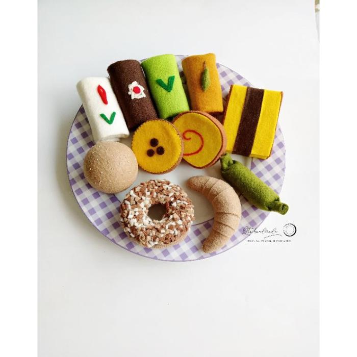 REPLIKA JAJAN PASAR REPLIKA MAKANAN JAJANAN PASAR FLANEL [ 1 PCS ] PART 2